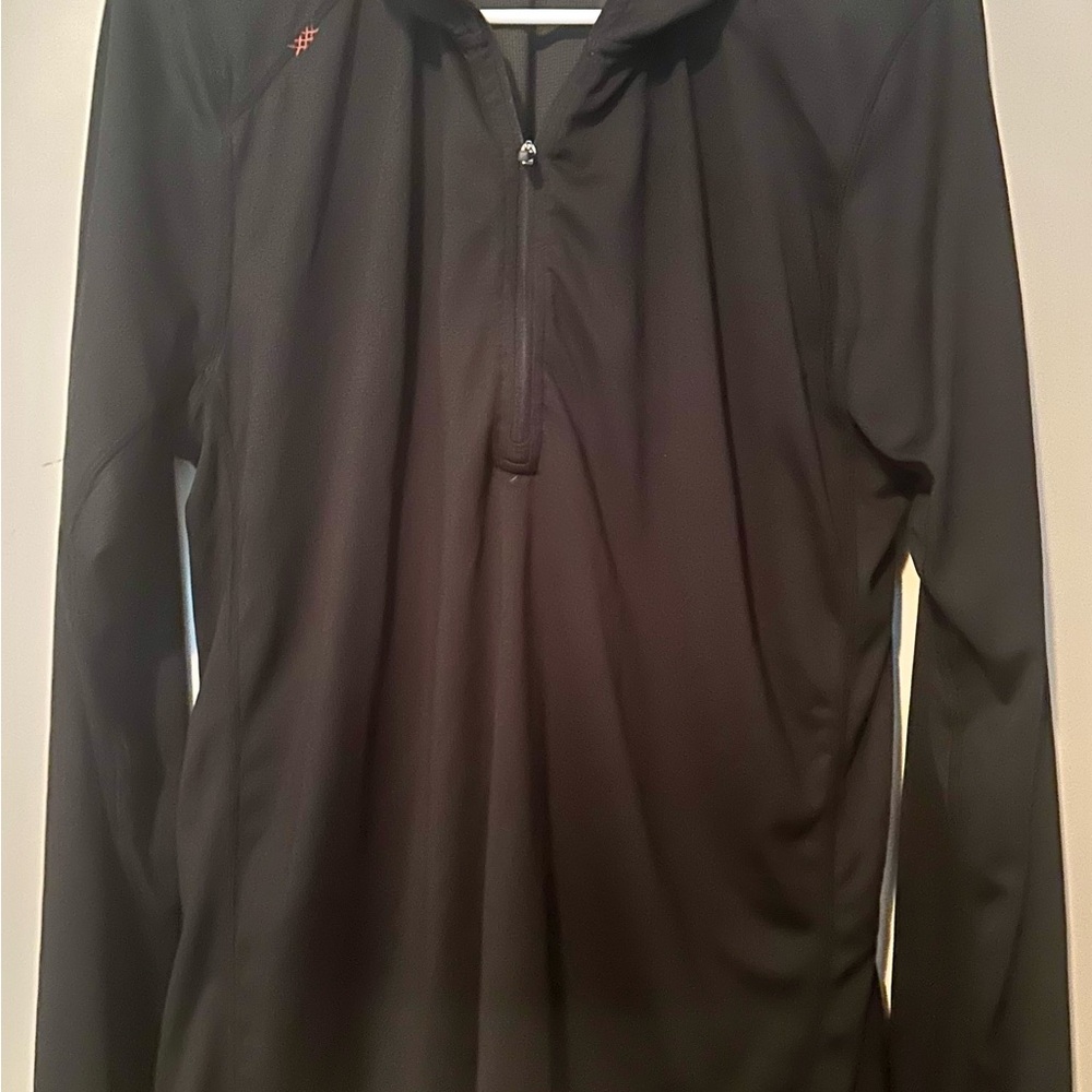 RHONE Black and Red Pullover